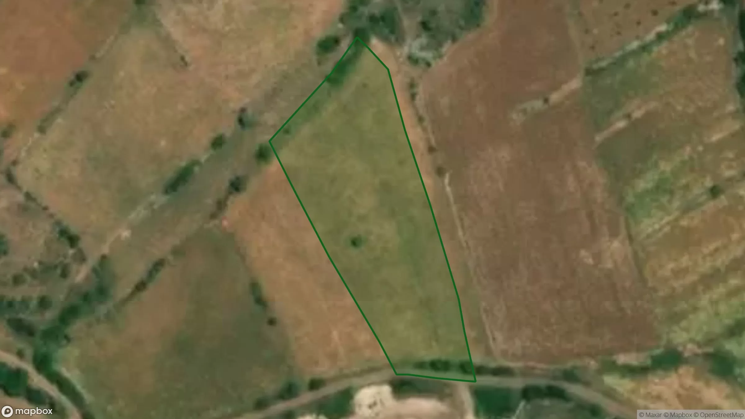 Malatya Doğanşehir Satılık Tarla — parsel sınırı