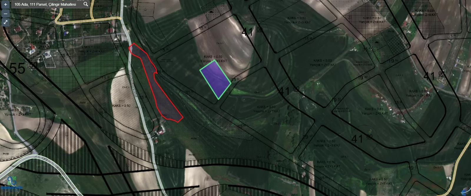 ÇİLİNGİR MAHHALLESİNE YAKIN 1641M2 SATILIK ARAZİ